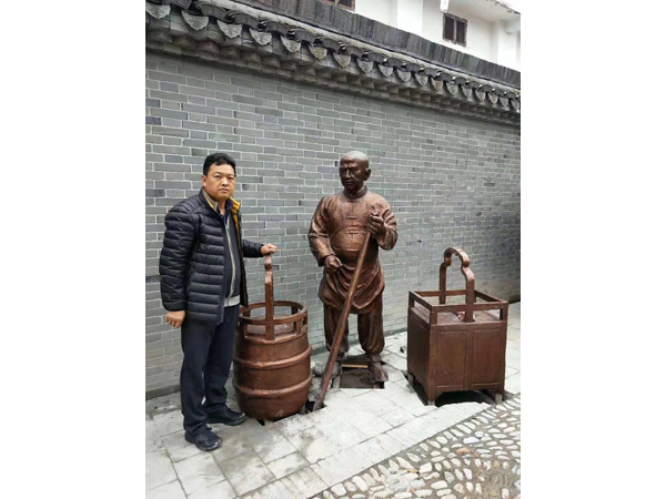 浙江省天臺縣街頭古鎮(zhèn)雕塑工程