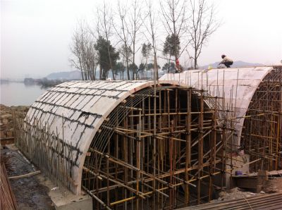 杭州白馬湖景觀橋工程