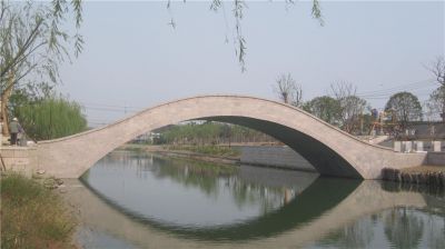 杭州丁橋大農(nóng)港河道石材裝飾工程