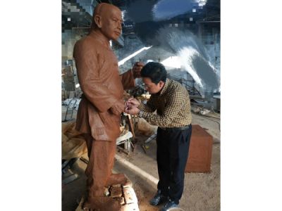 浙江省天臺縣街頭古鎮(zhèn)雕塑工程