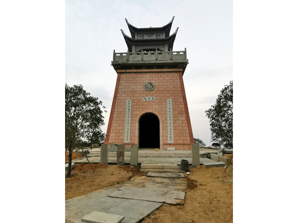 杭州蕭山區(qū)義橋景觀石亭，景觀臺工程